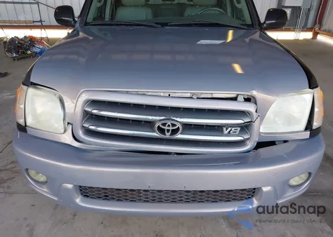 2001 Toyota Sequoia Limited V8 из США, поврежденный, VIN 5TDBT48A01S026262